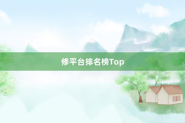 修平台排名榜Top